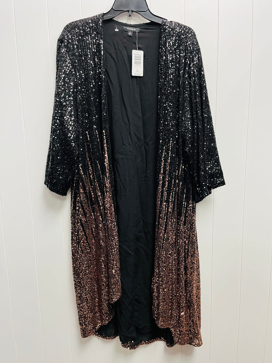 Kimono By Torrid In Black & Gold, Size: 2x