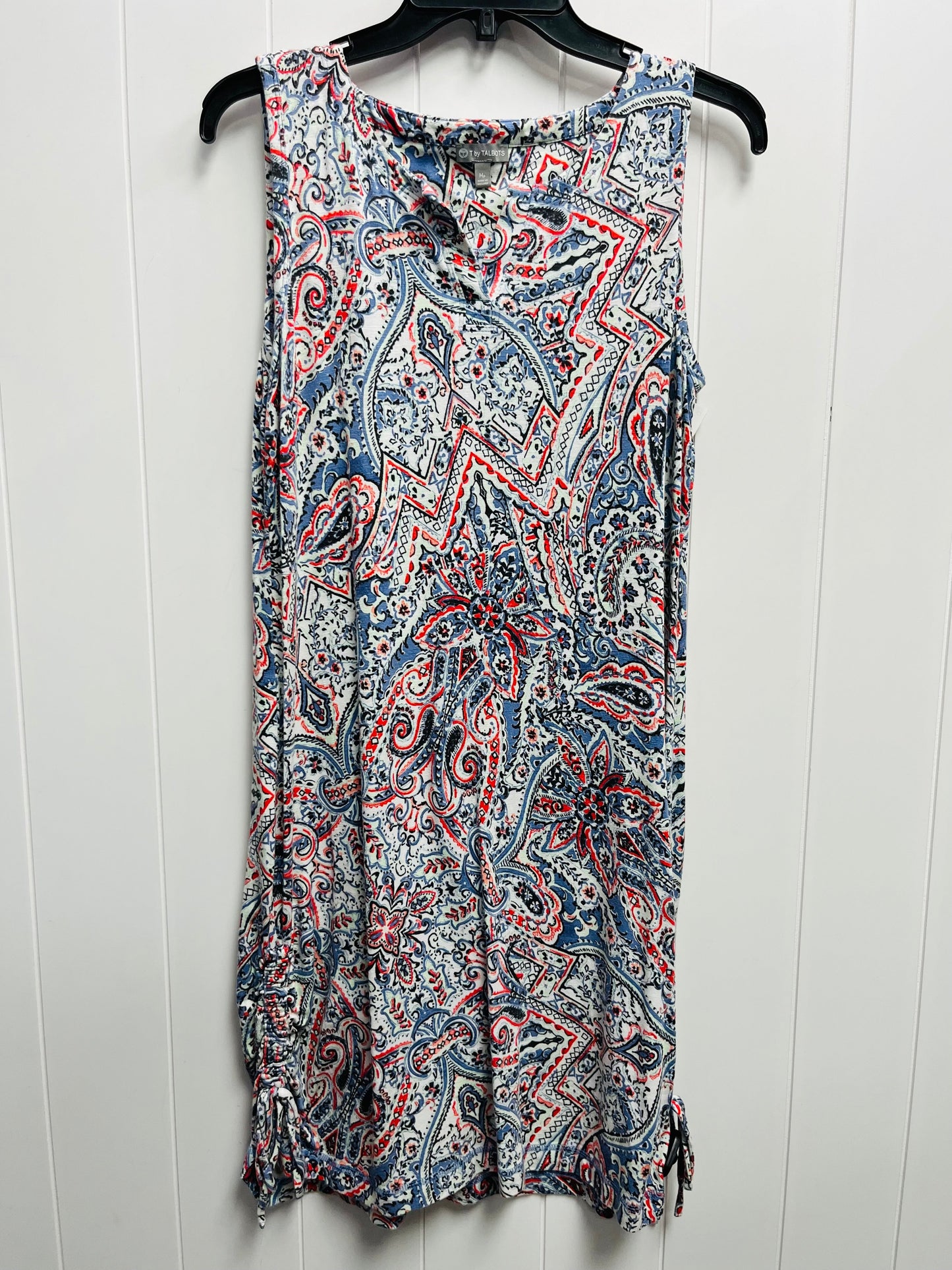 Dress Casual Short By Talbots In Blue & Red, Size: Mp