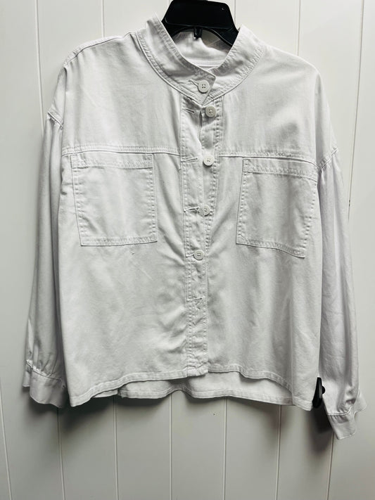 Jacket Other By Kensie In White, Size: L