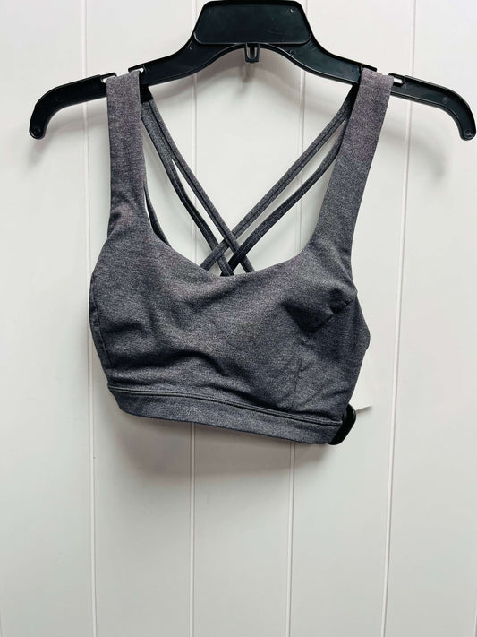 Athletic Bra By Lululemon In Grey, Size: 6