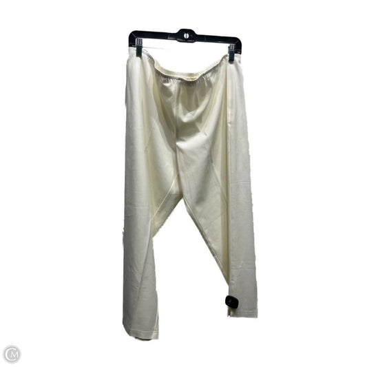 Pants Other By Eileen Fisher In Cream, Size: Xl