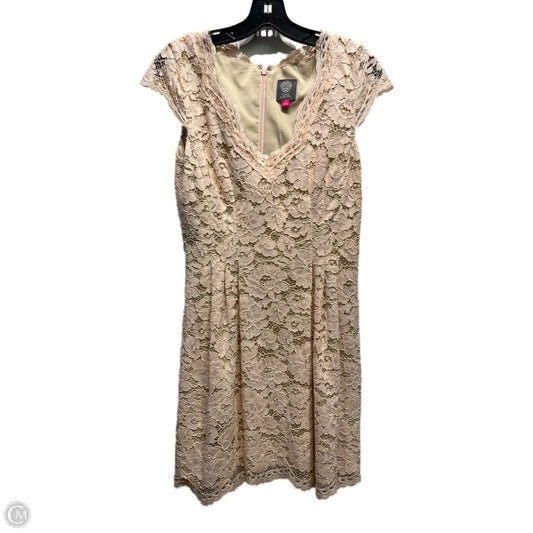 Dress Party Short By Vince Camuto In Peach, Size: 8