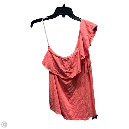 Top Short Sleeve Designer By Lilly Pulitzer In Orange, Size: L