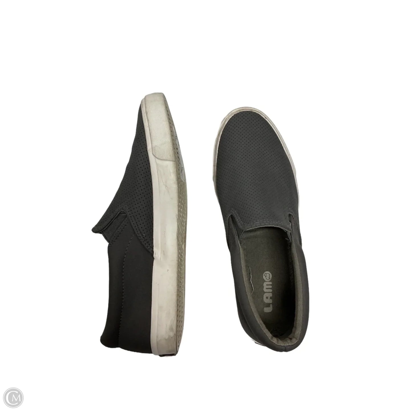 Shoes Flats By lam In Grey, Size: 8.5