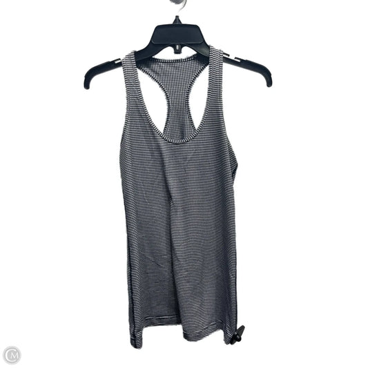 Athletic Tank Top By Lululemon In Blue & White, Size: S