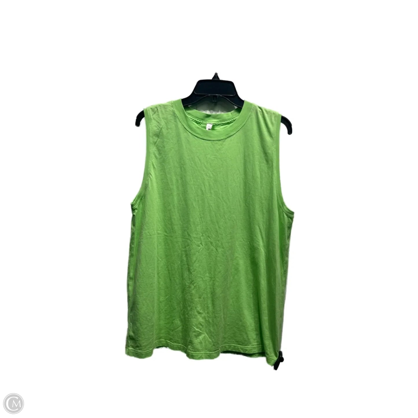 Athletic Tank Top By Lululemon In Green, Size: 10