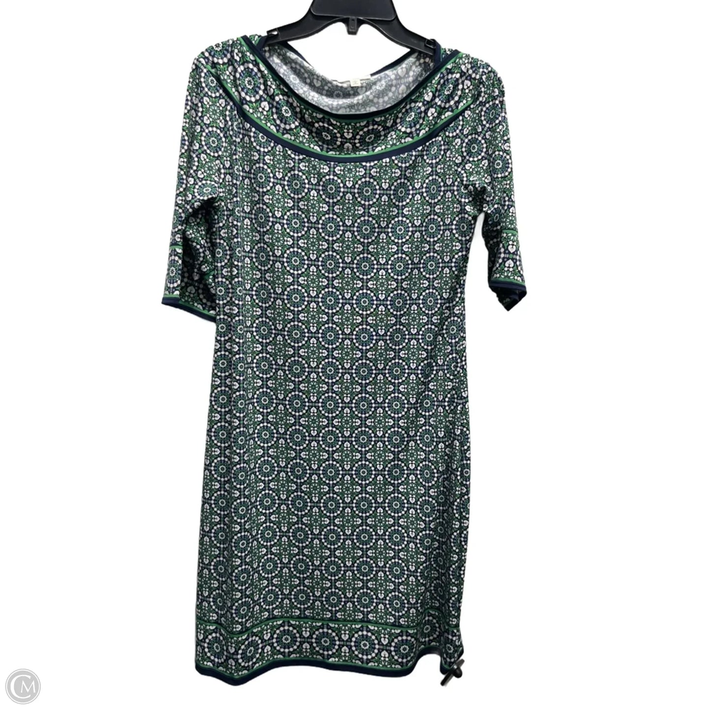 Dress Work By Max Studio In Blue & Green, Size: L