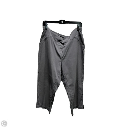 Capris By West Bound In Grey, Size: 18