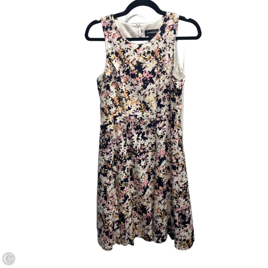 Dress Party Short By Liz Claiborne In Black & Pink, Size: 4