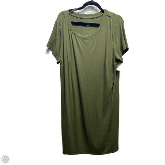 Dress Casual Short By Ava & Viv In Green, Size: 1x