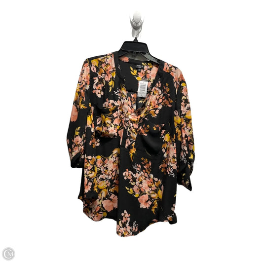 Top Long Sleeve By Torrid In Blue, Size: 2x