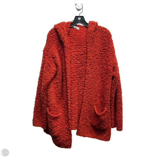 Sweater Cardigan By Sonoma In Orange, Size: Xl