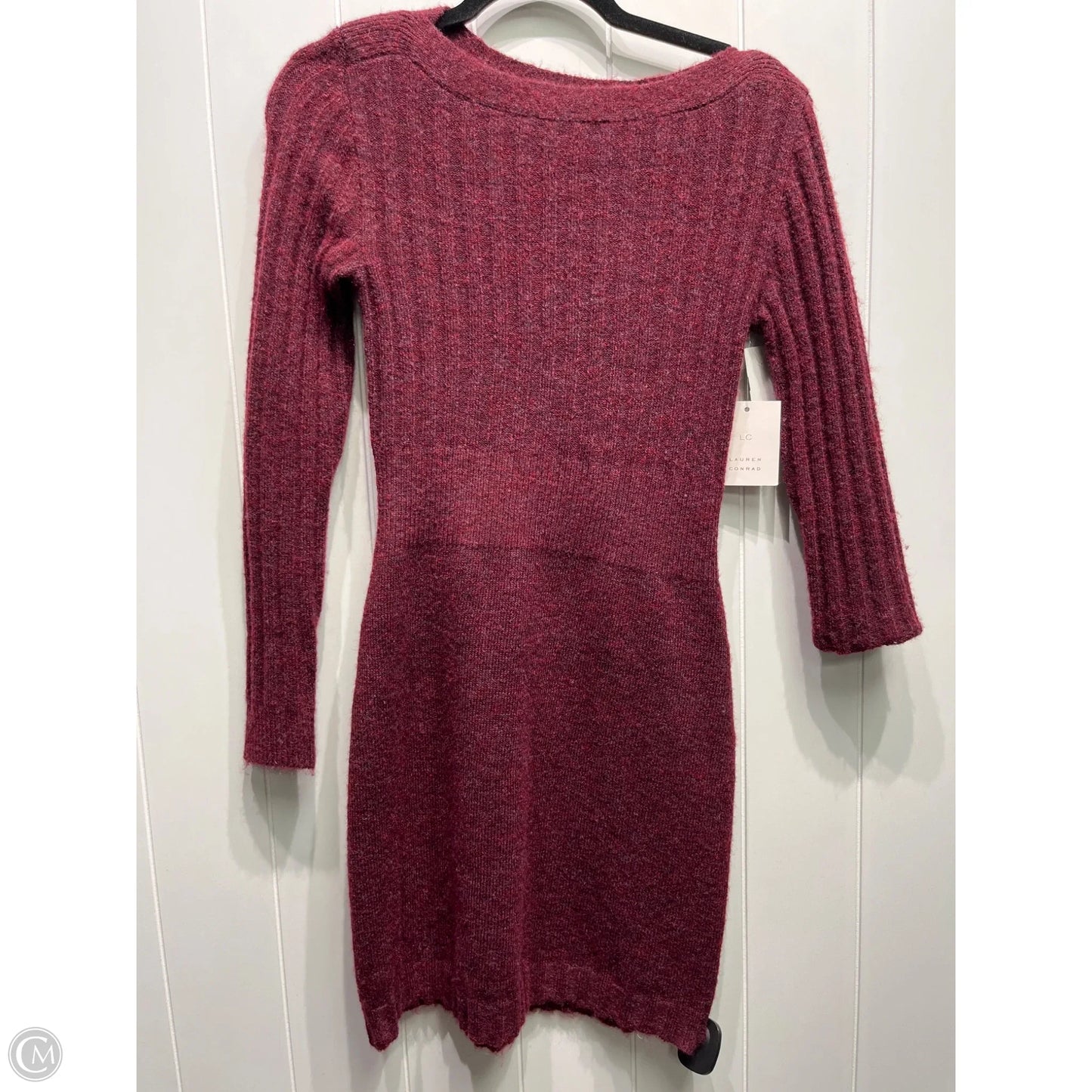Dress Sweater By Lc Lauren Conrad In Red, Size: Xs