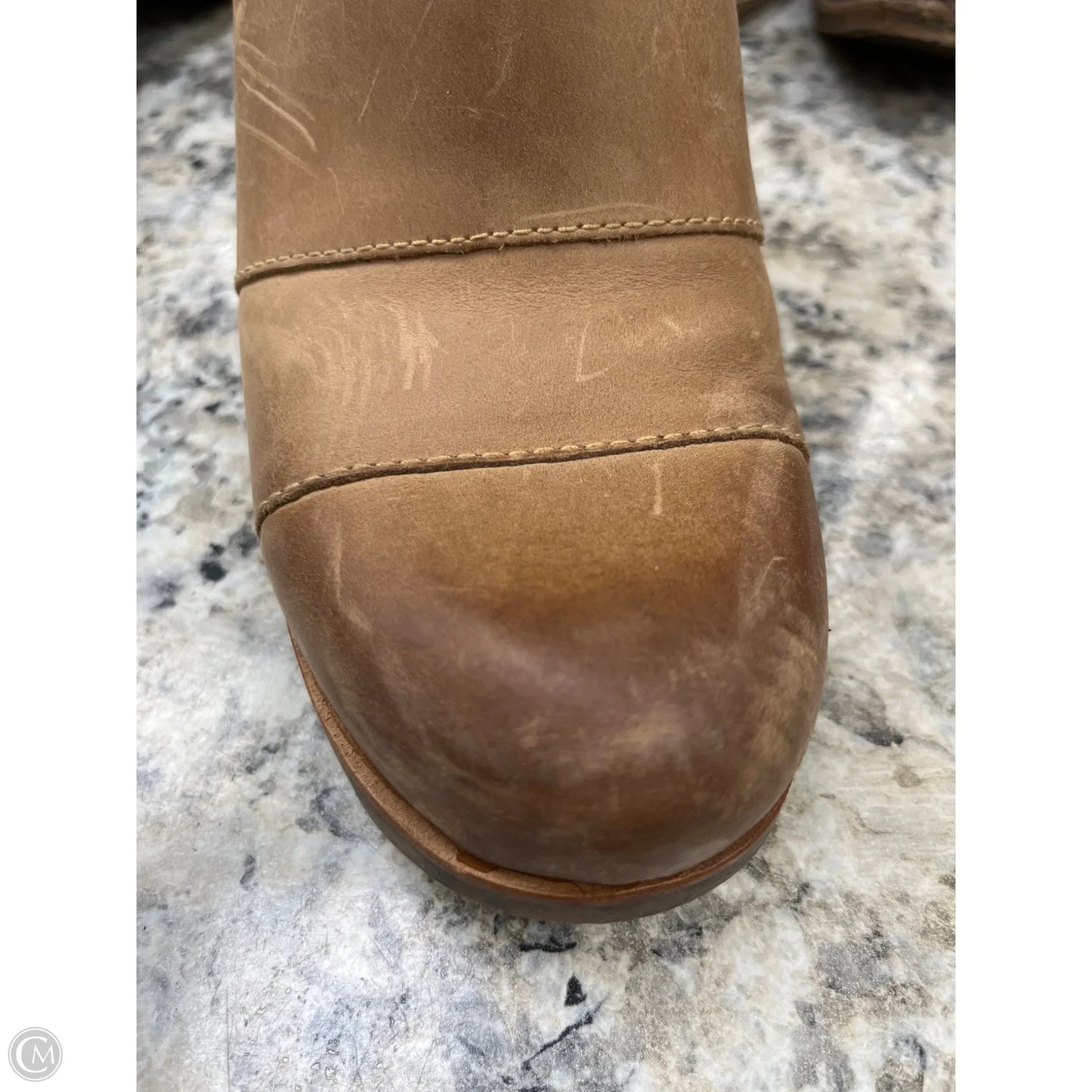 Boots Ankle Heels By Sorel In Tan, Size: 7