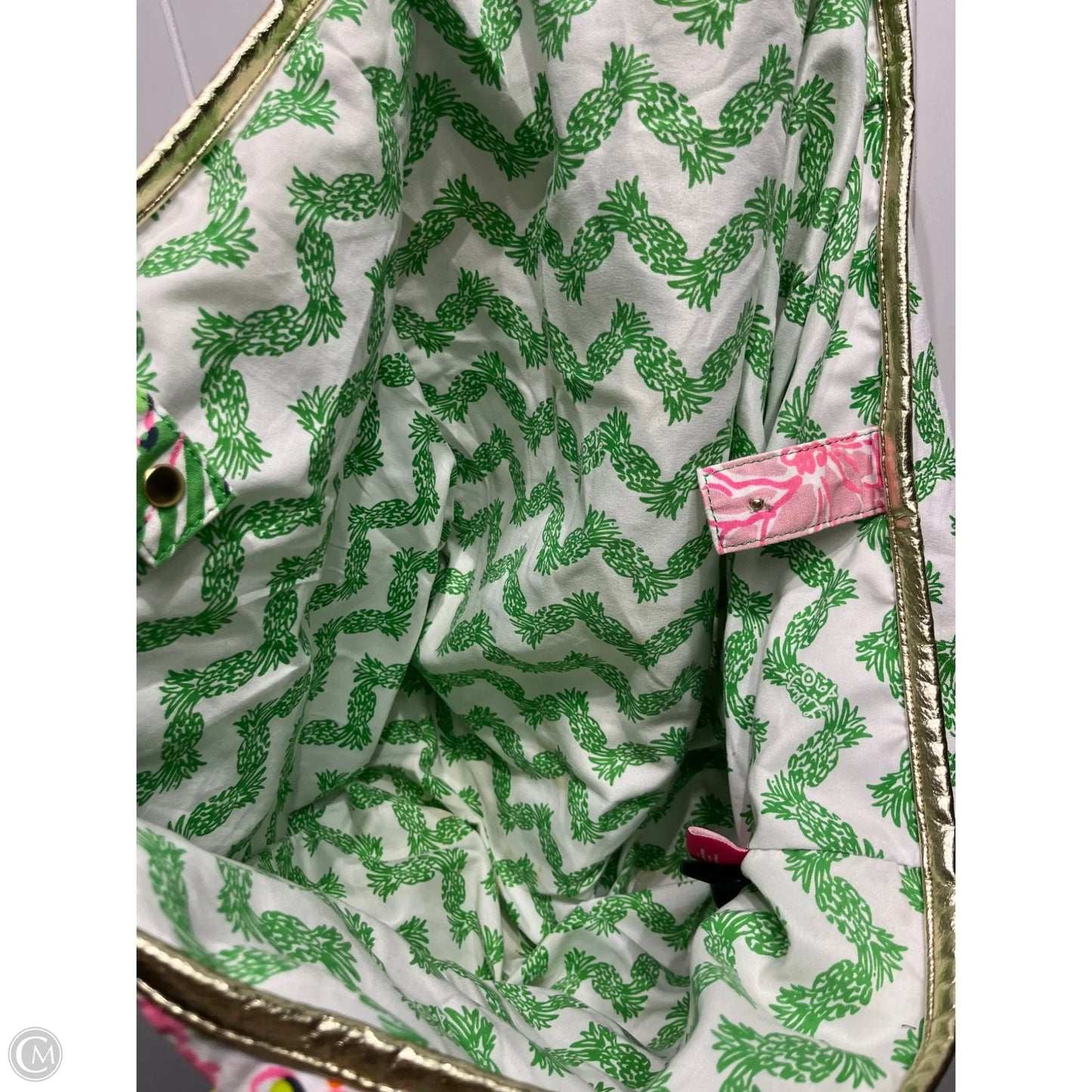 Tote Designer By Lilly Pulitzer, Size: Large