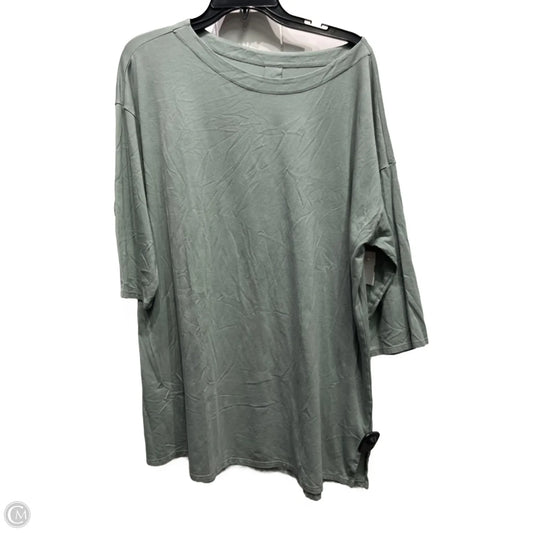 Top 3/4 Sleeve By J. Jill In Green, Size: Xl