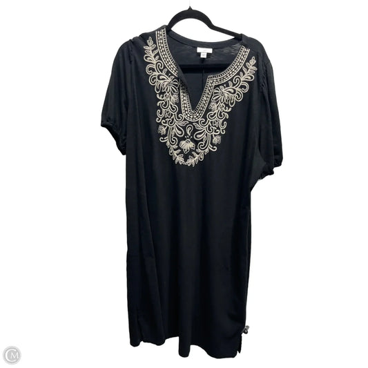 Dress Casual Short By J. Jill In Black & White, Size: Xl