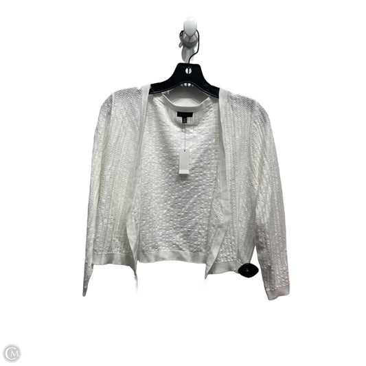Cardigan By Talbots In White, Size: M