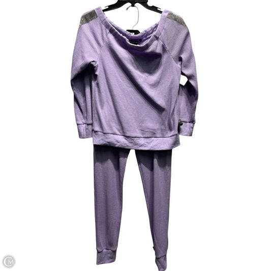 Pants Set 2pc By Boston Proper In Purple, Size: S