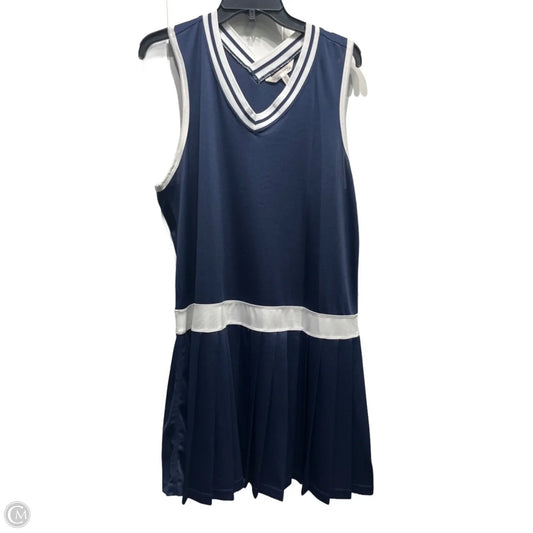 Dress Casual Short By Nanette Lepore In Blue & White, Size: Xl