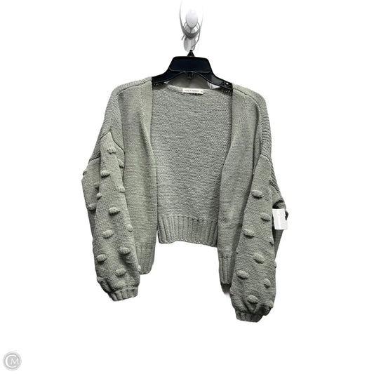 Sweater Cardigan By Moon And Madison In Green, Size: Xs