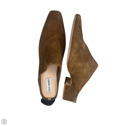 Shoes Flats By Steve Madden In Brown, Size: 10