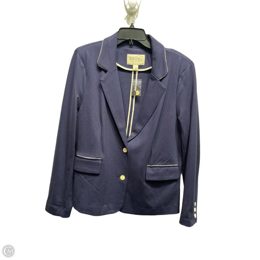 Blazer By CHRISTIE BRINKLEY In Blue & White, Size: L