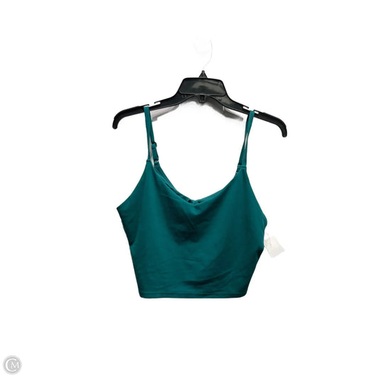 Athletic Bra By Athleta In Green, Size: Xl