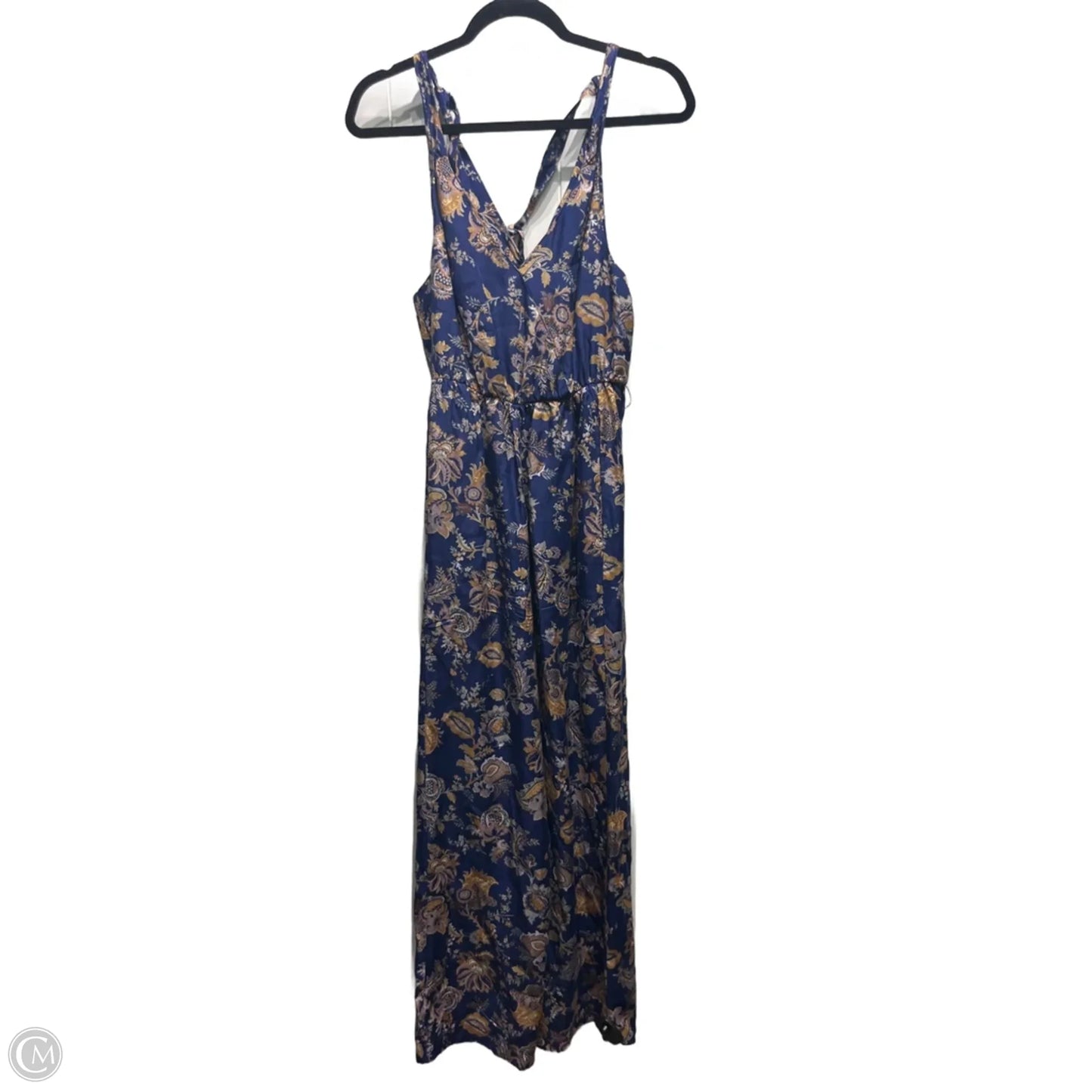 Jumpsuit By Anthropologie In Blue & Yellow, Size: Xs