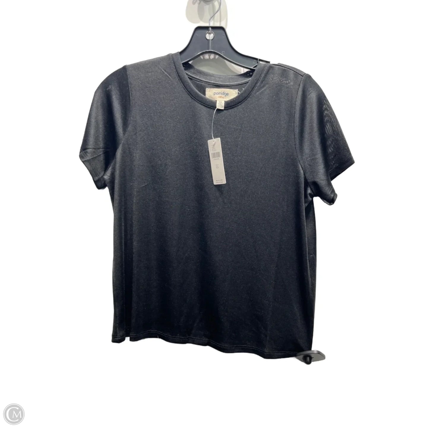Top Short Sleeve By Porridge In Black, Size: Xs
