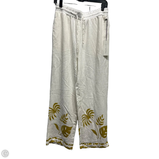 Pants Linen By Rachel Zoe In White, Size: S