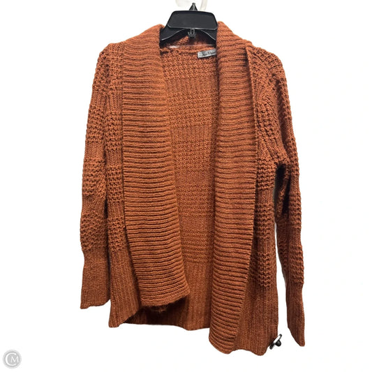 Sweater Cardigan By Jason Maxwell In Brown, Size: Xl