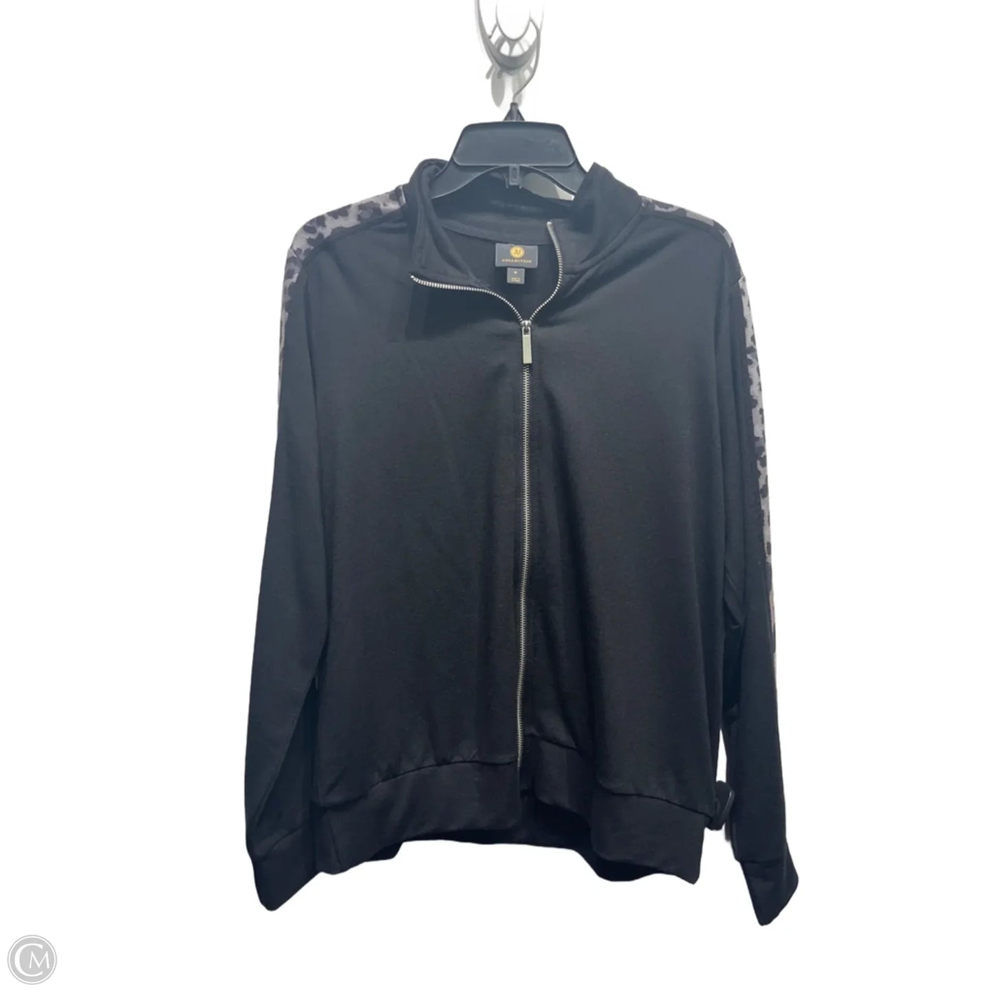 Jacket Other By Jm Collections In Black & Grey, Size: M