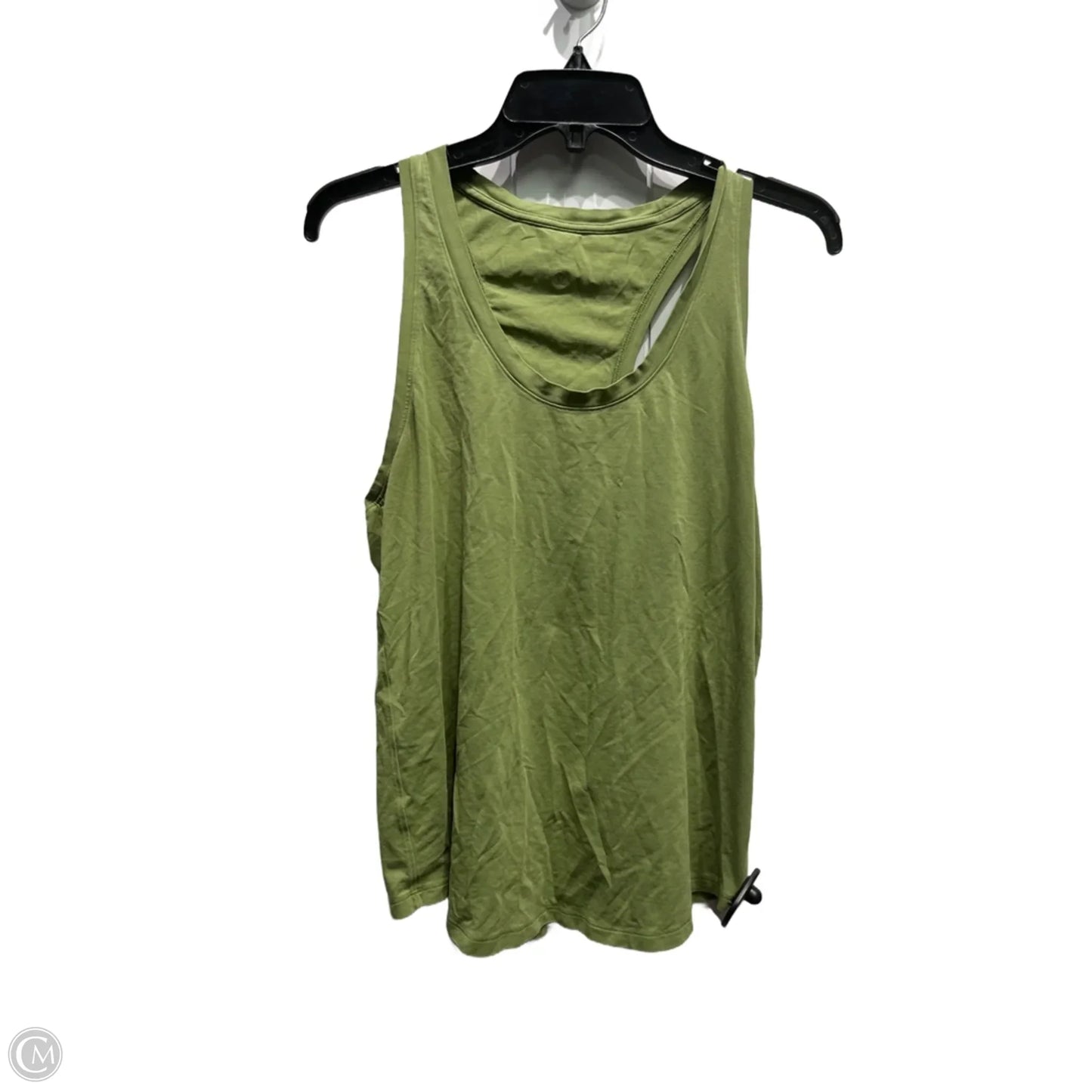 Athletic Tank Top By Lululemon In Green, Size: M