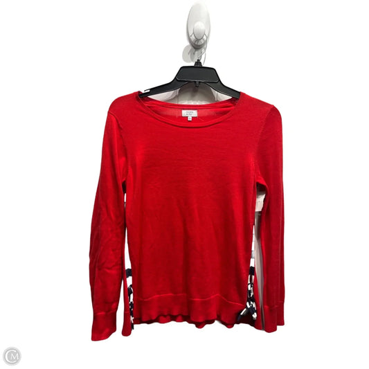 Top Long Sleeve By Crown And Ivy In Red, Size: M