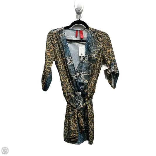 Romper By  5/48 In Blue & Yellow, Size: Xs