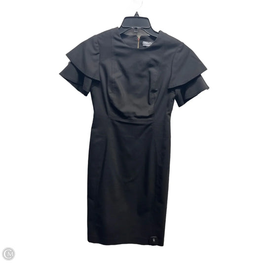 Dress Work By Calvin Klein In Black, Size: 2