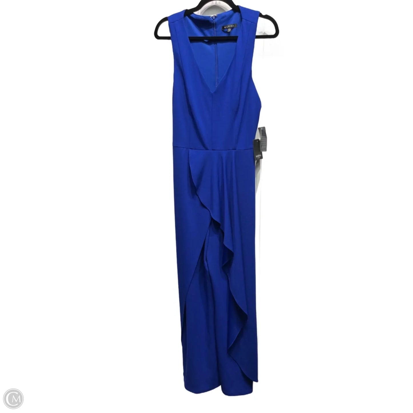 Jumpsuit By Marina In Blue, Size: 8