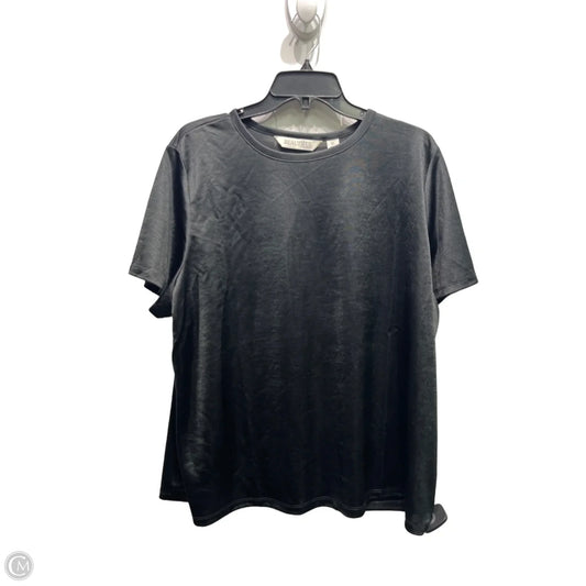Top Short Sleeve Basic By BEAUTIFUL In Black, Size: Xl