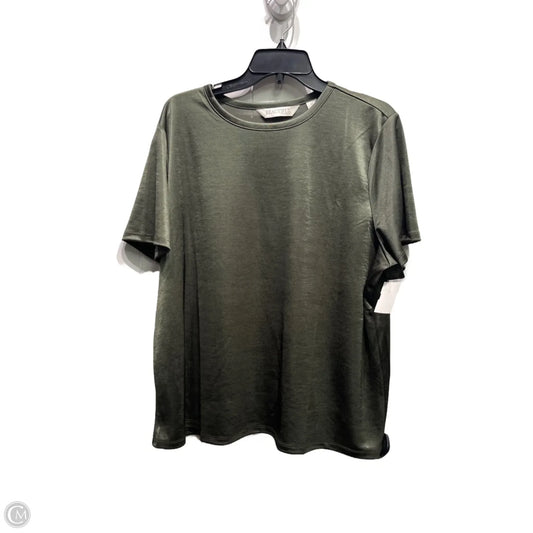 Top Short Sleeve Basic By BEAUTIFUL In Green, Size: Xl