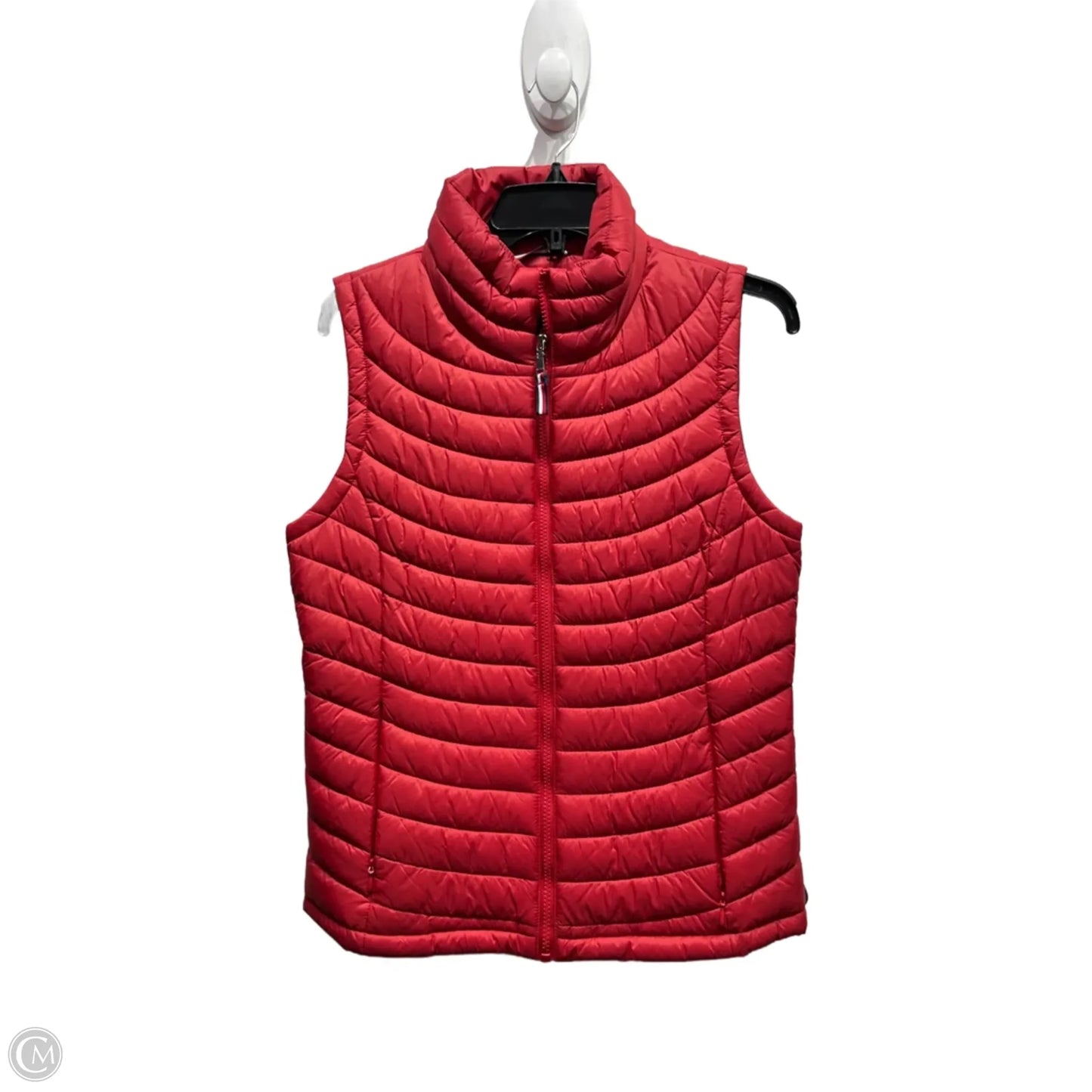 Vest Puffer & Quilted By Tommy Hilfiger In Red, Size: S