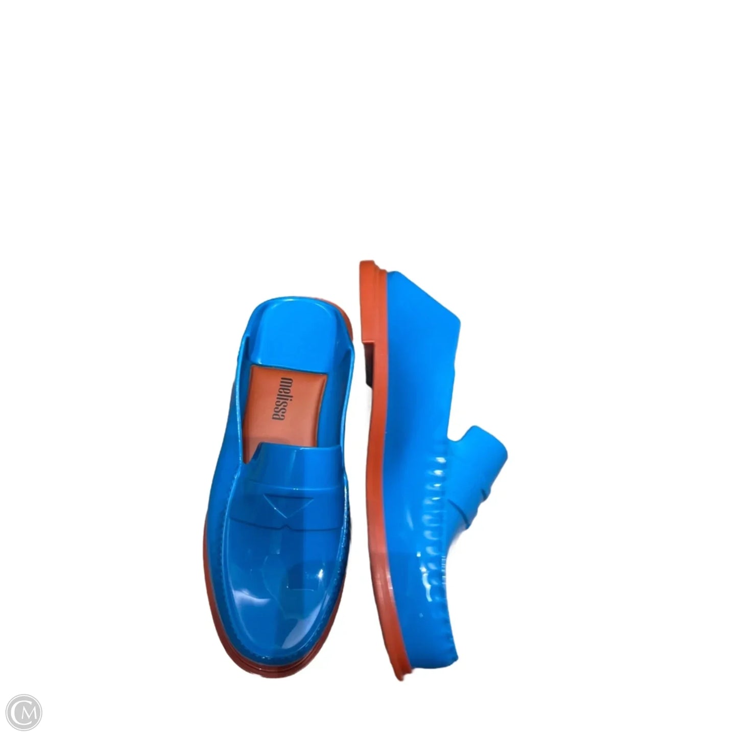 Shoes Flats By Melissa In Blue, Size: 6