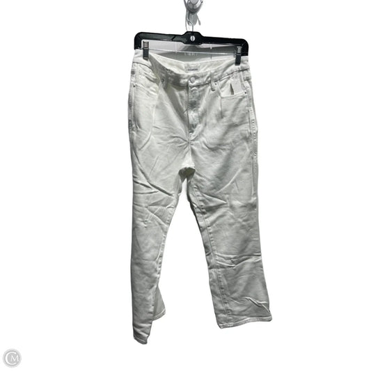 Pants Cropped By Good American In White, Size: 10