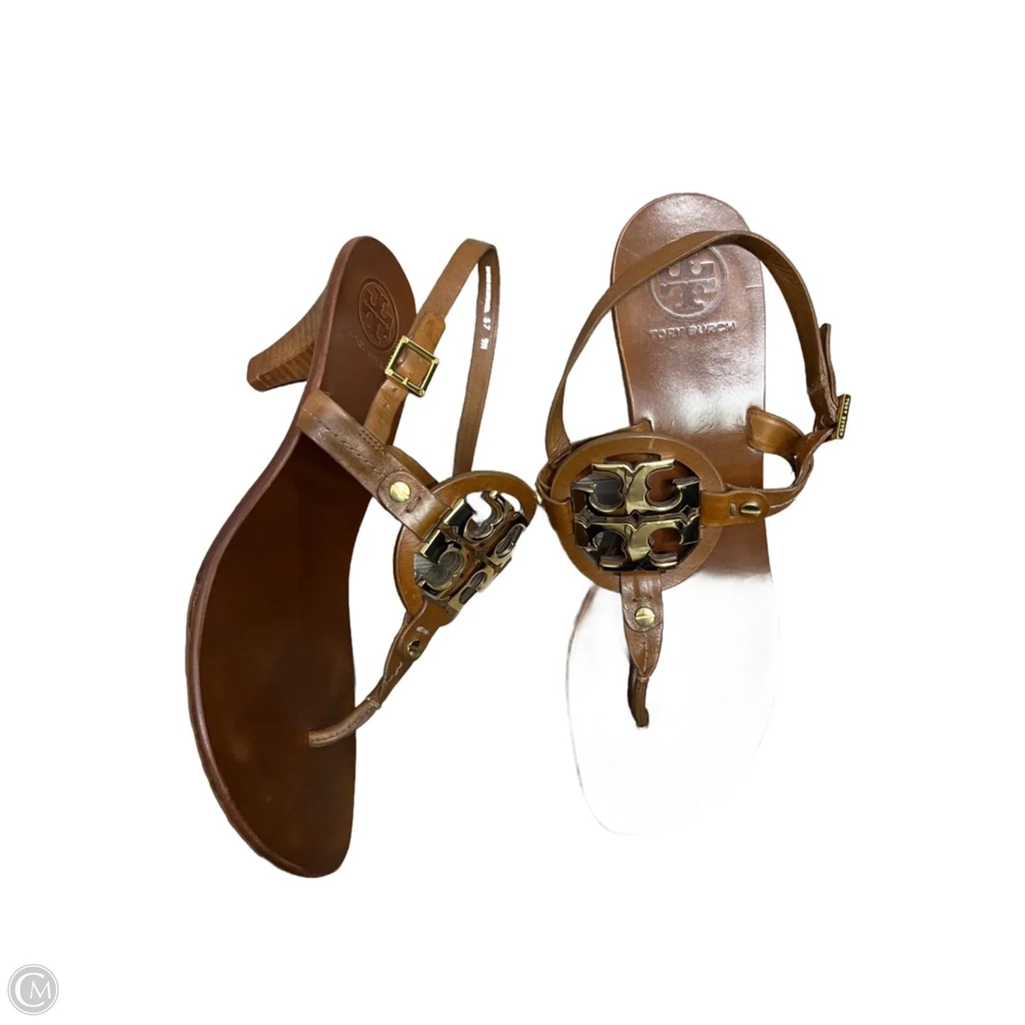 Shoes Designer By Tory Burch In Brown, Size: 9