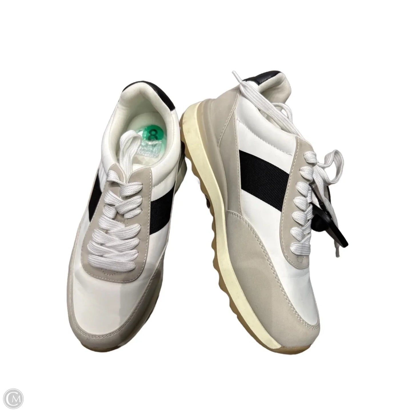 Shoes Sneakers By Dolce Vita In Black & White, Size: 8