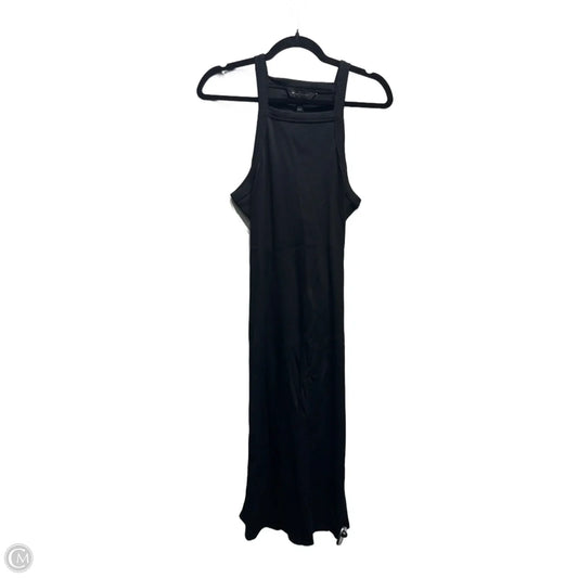 Dress Casual Midi By White House Black Market In Black, Size: Xl