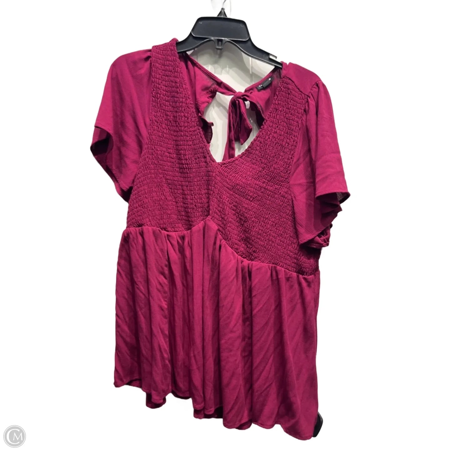 Top Short Sleeve By Torrid In Red, Size: 3x