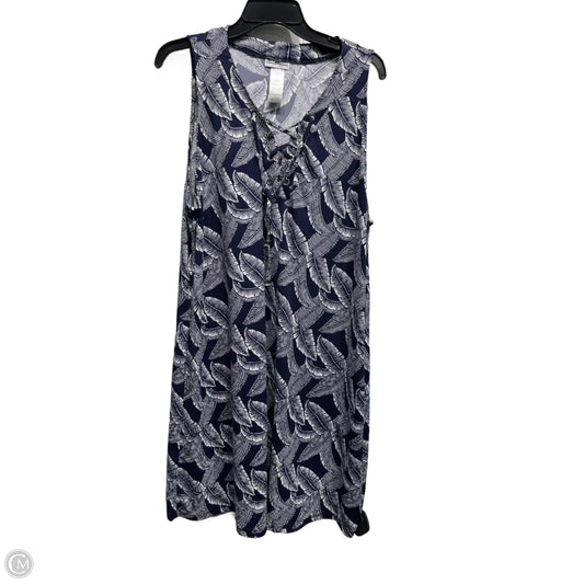 Dress Casual Short By Tommy Bahama In Blue & White, Size: Xl