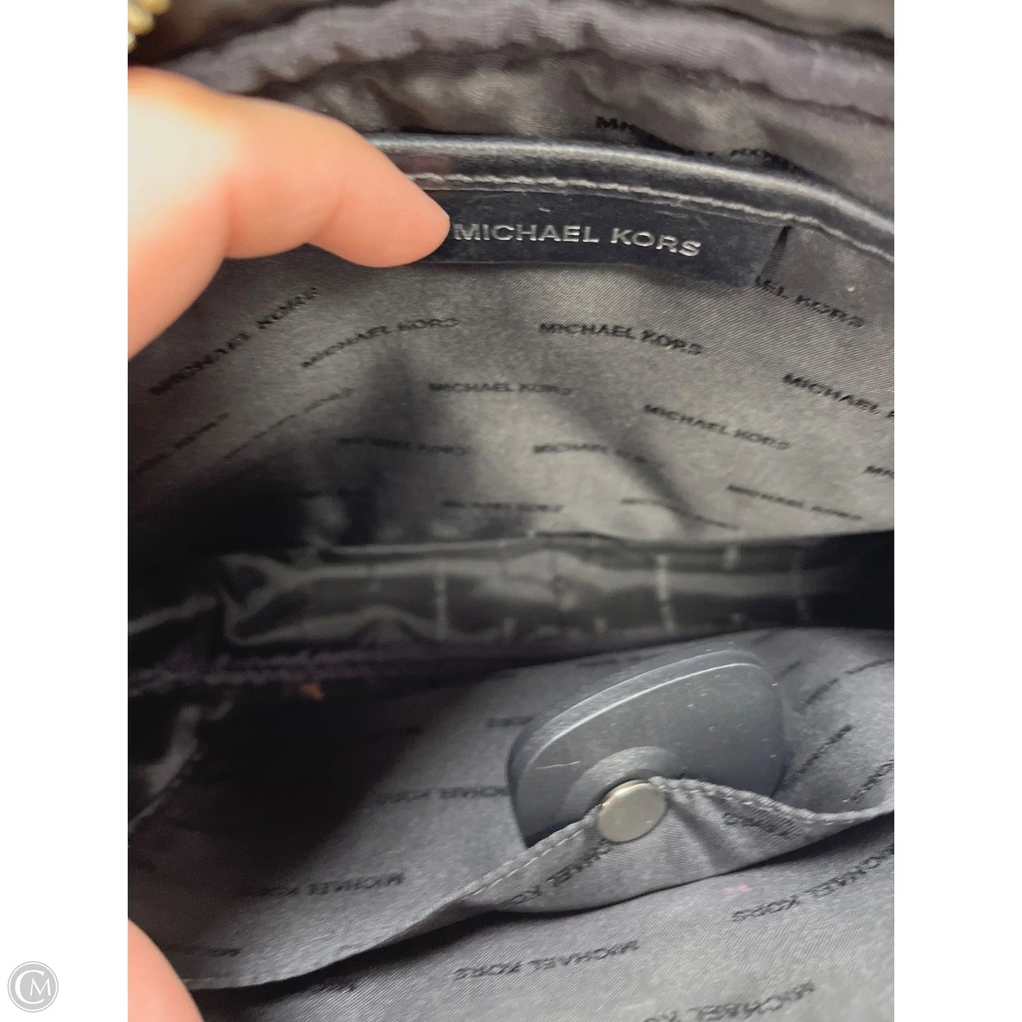 Crossbody Designer By Michael Kors, Size: Medium