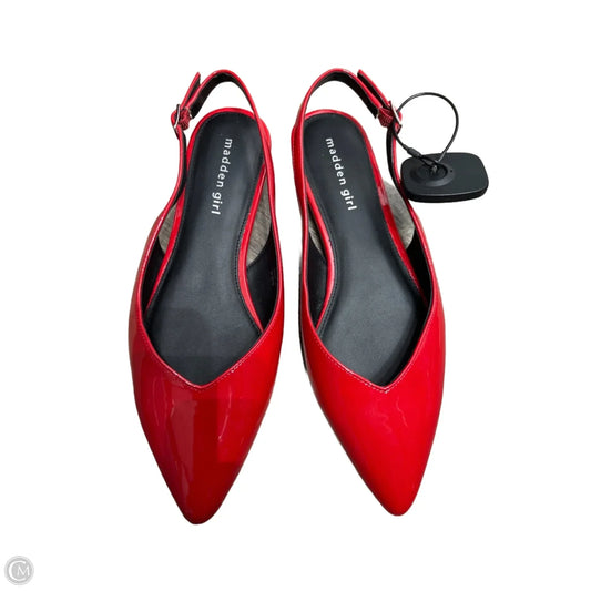 Shoes Flats By Madden Girl In Red, Size: 7.5